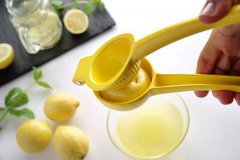 Соковыжималка для цитрусовых ручная желтая (для лимона) Hendi