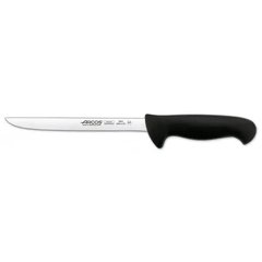 Нож для нарезки 20 см с черной пропиленовой ручкой 2900, Arcos