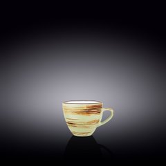 Чашка кофейная Wilmax SPIRAL PISTACHIO 75мл WL-669133/A