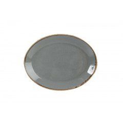 Блюдо овальное 360 мм Porland Seasons Dark Gray