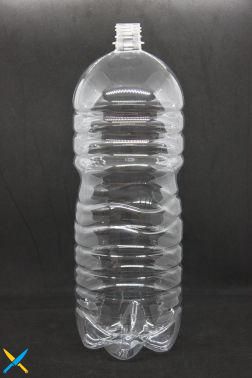 Бутылка одноразовая 3 л, "classic" крышка 28 мм прозрачная (без крышки)