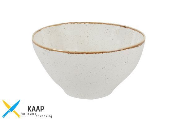 Салатник 13 см. 335 мл. фарфоровий, бежевий Seasons Beige, Porland