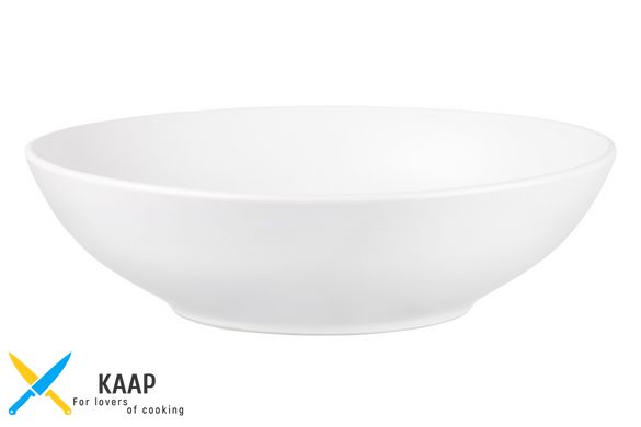 Тарелка суповая Lucca, 20 см, White, керамика ARDESTO