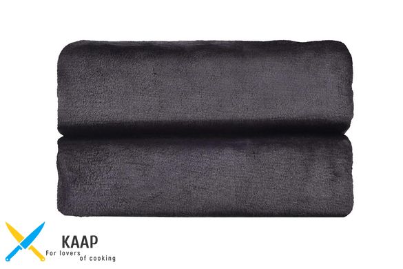 Плед Flannel, 160х200см, темно-серый, 100% полиэстер ARDESTO