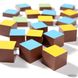 Форма для шоколаду Chocolate World із полікарбонату "Блок" 2,3x2,3x2 см., 12 гр., 18 шт. (.FW:1000L2)
