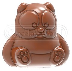 Форма для шоколаду "Панда" 27х13, 5х2, 4 см., 18 шт. Chocolate World