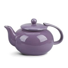 Заварочный чайник Fissman 750 мл керамика с ситечком фиолетовый (9514)