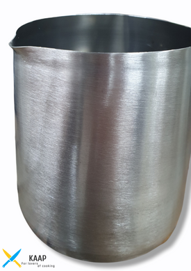 Пітчер-молочник (джаг) 600мл. з нержавіючої сталі з маленьким носиком