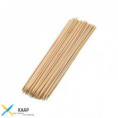 Шпажка-шампур для шашлыка 200 мм (20 см) диаметр 3 мм., 100 шт. бамбуковая WESTMARK W10462280