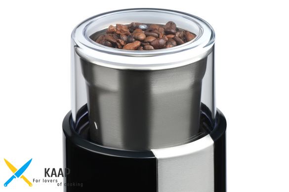 Кофемолка WCG-8301 - роторная/200Вт/60г/черная+нерж. сталь ARDESTO