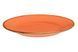 Тарелка круглая 28 см. фарфоровая, оранжевая Seasons Orange, Porland
