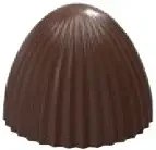 Форма для шоколада "Купол с гранями" 25x25x20,5 мм, 3х8 шт. - 7 ч 1968 CW