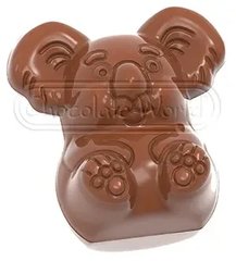 Форма для шоколаду "Коала" 27х13, 5х2, 4 см., 18 шт. Chocolate World