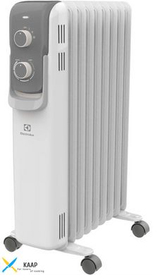 Масляный радиатор Electrolux Line EOH/M-7209 9 секций, 2 кВт, 25 м2, IP20, мех. управление