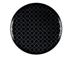 Тарелка круглая 200 мм черная фарфоровая Marrakesz Black Lubiana 204-4280