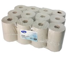 Бумажные полотенца, ролевые (рулонные), MINI, серые. P141