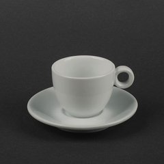 Чашка кавова 80 мл із блюдцем, посуд для ресторанів