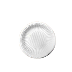 Тарелка одноразовая 100 мм. из кукурузного крахмала (Био/Эко)