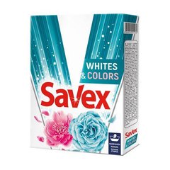 Стиральный порошок сыпучий SAVEX Whites & Colors 400г для ручная стирка 72870