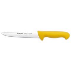 Ніж кухонний м'ясник 18 см. 2900, Arcos із жовтою пластиковою ручкою (294700)