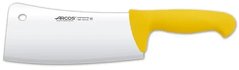 Секач кухонный 220 мм 540 гр. полипропиленовая желтая ручка серия "2900" Arcos