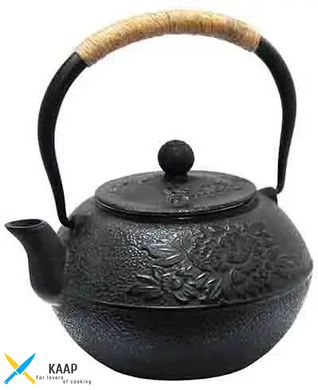 Чайник чавунний "Півонія", 1100 мл, 16904-5
