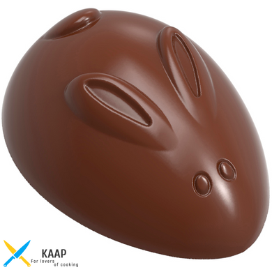 Форма для шоколада поликарбонатная Кролик Chocolate World