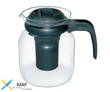 Заварювальний чайник із фільтром 1,25 л скляний Simax MATURA (s3782/S)