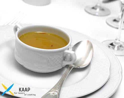 Тарелка круглая 14 см. фарфоровая, белая Ameryka, Lubiana