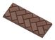Форма для шоколадной плитки "Плитка-плиточки" 145x58x8 мм, 1х4-74 г. Chocolate World