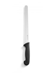 Кухонный нож для хлеба 30 см. Hendi с черной пластиковой ручкой (843109)