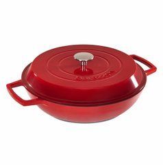 Кастрюля низька з кришкою GHISA 30 см, 3,5 л 80300403035 BARAZZONI