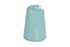 Солонка 7 см. фарфоровая, бирюзовая в точку Seasons Turquoise, Porland
