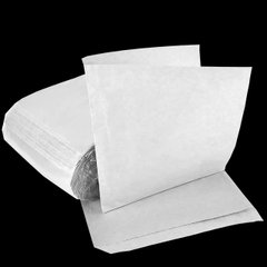 Пакет-уголок паперовий для бургера, пітти, хачапурі, піци 200x200 мм 40 г/м2 500 шт/уп білий крафт