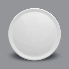 Тарілка кругла для піци 30,5 см. порцелянова, біла Tina, Lubiana