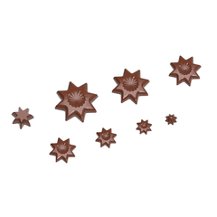 Форма для шоколада поликарбонатная Звездочки 151 г Chocolate World
