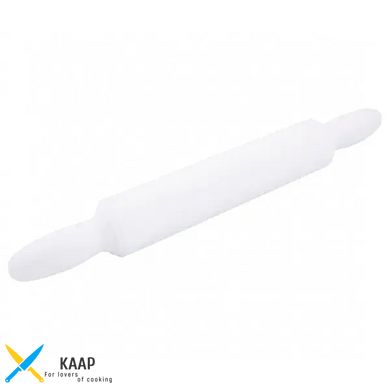 Скалка для теста 60х7,5 см пластиковая/полипропиленовая с ручками Durplastics 6020NT67