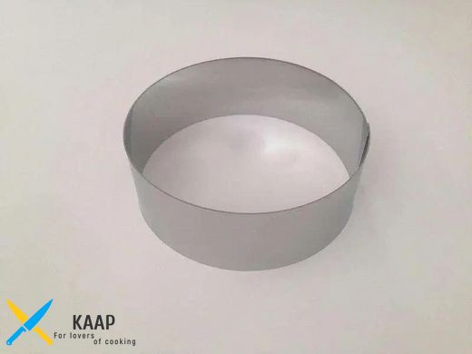 Форма для випікання Lacor без дна, кругла, нержавіюча сталь, 14х4 см. (.FW:68414)