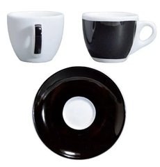 Чашка espresso 75 мл с блюдцем 12 см Black серия "Verona Millecolori Decal Print" 33015-002021CA VR