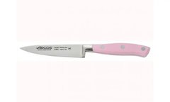 Нож кухонный для овощей 10 см. Paring, Arcos с розовой пластиковой ручкой (230254)