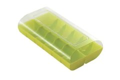 Коробка для 12 макарун 48 шт/ящ пластикова, салатова/прозора Silikomart