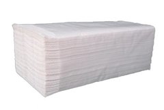 Бумажные полотенца листовые, V-укладка, целлюлозные. PRv-160.