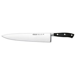 Нож кухонный поварской 30 см. Riviera, Arcos с черной пластиковой ручкой (233800)