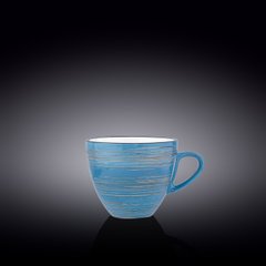 Чашка чайна Wilmax SPIRAL BLUE 300мл WL-669636/A