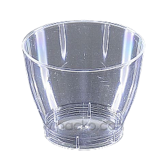 Рюмка стопка стекловидная одноразовая стеклопластиковая 65мл 40 шт