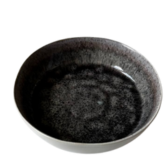Салатник круглый 17,5х5,5 см керамический темно-серый "Темная лагуна-Интерстелар" 101-2065-2V