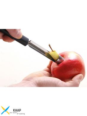 Кухонний ніж для видалення серцевини яблук 10 см. Hendi із чорною пластиковою ручкою (856079)