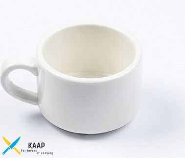 Чашка для кофе 100 мл. фарфоровая, белая Impulse, FoREST (741200)