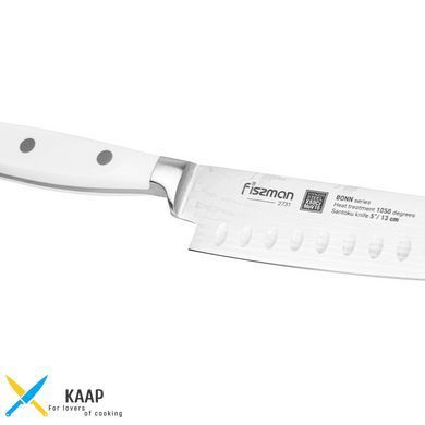 Ніж Fissman сантоку BONN 13 см X50CrMoV15 сталь (2731)