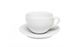 Чашка 480 мл. фарфоровая, белая Jumbo Verona Millecolori, Ancap